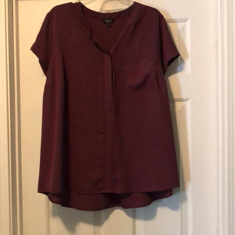 1x Simply Vera Maroon Blouse